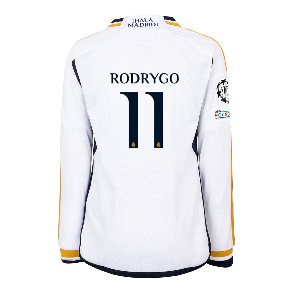 Áo Bóng Đá Dài Tay Real Madrid QY 2023-2024