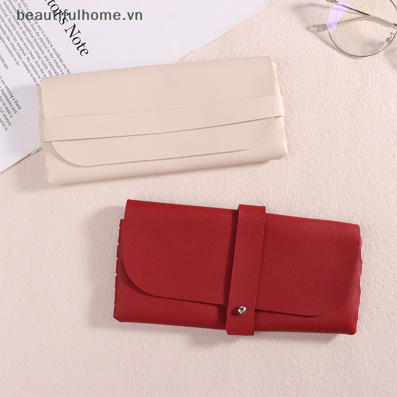 1 Túi Da Mềm Đựng Mắt Kính Cầm Tay Thời Trang Cho Nữ