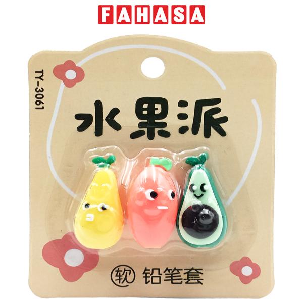 Vỉ 3 Nắp Đậy Bút - XiaoQingWa TY-3061