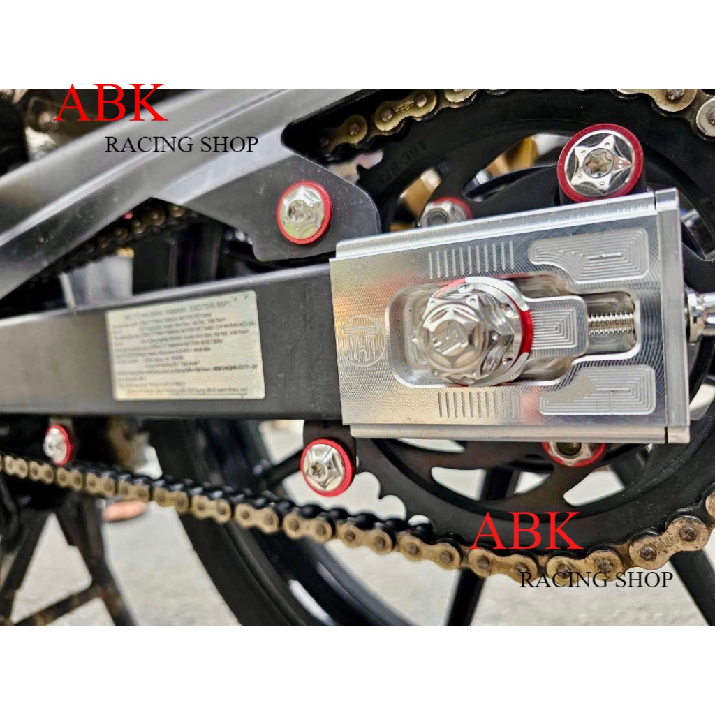 Bộ Tăng Sên Âm Cho Ex2011 Exciter 2011  Nhôm Cnc tặng cốt salaya long đền