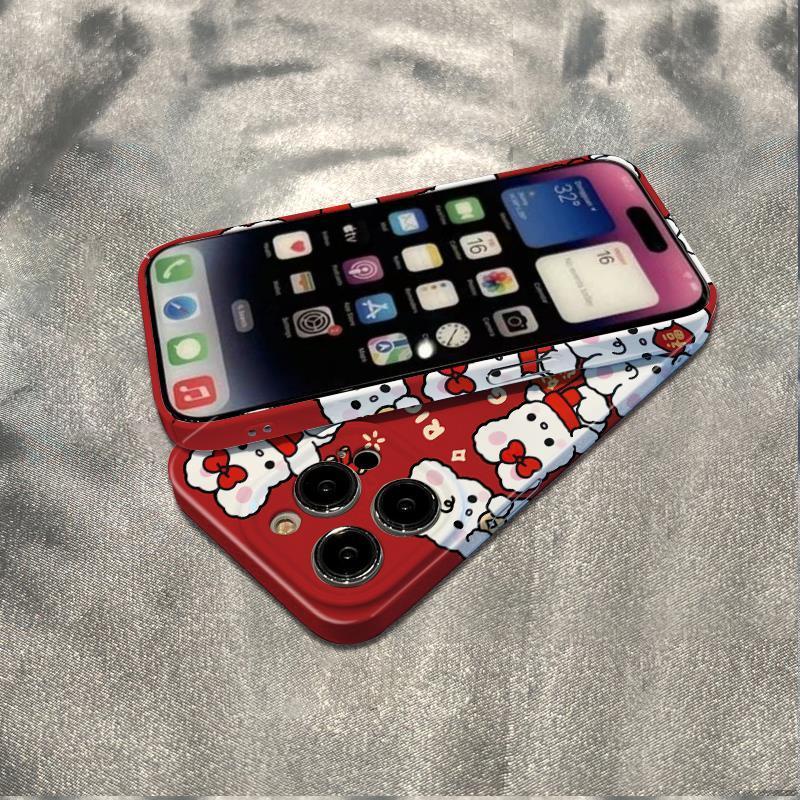 Ốp Điện Thoại Dẻo Họa Tiết Đầu Thỏ &amp; Mạt Chược Đơn Giản Chống Sốc Cho iPhone12 11 13 78 max14pro OSY1