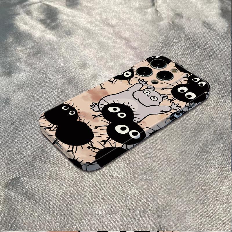 Ốp Điện Thoại Dẻo Họa Tiết Hoạt Hình Chống Sốc Cho Iphone 78 11 14pro 6Inmax 13iPhone12 8GAQ