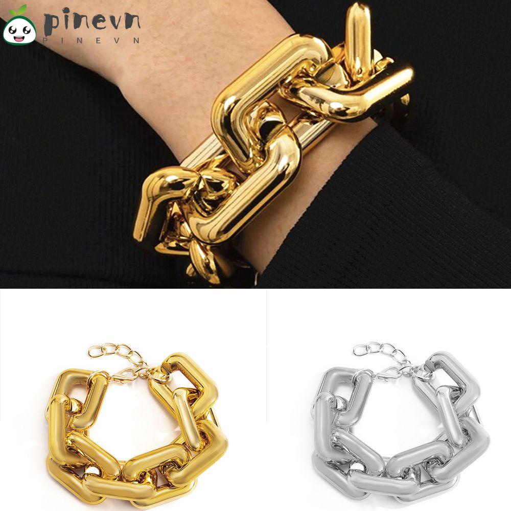 Vòng Tay Chuỗi Xích Dày Phong Cách Hip Hop