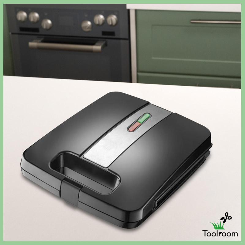 Máy Làm Bánh Donut Mini 1400W Không Dính Có Đèn Chỉ Báo Tiện Dụng