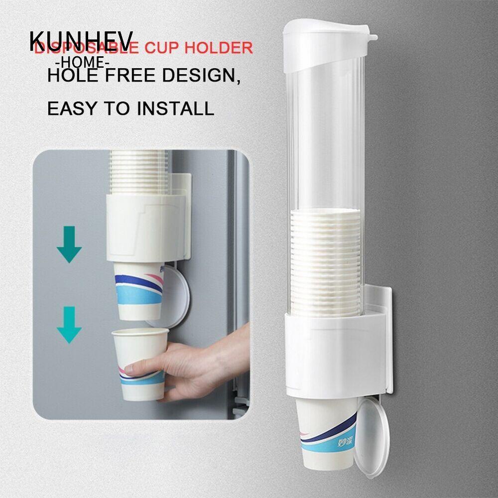 KUNHEV Giá Đỡ Cốc Giấy Chống Bụi Không Đục Lỗ Mẫu Mới