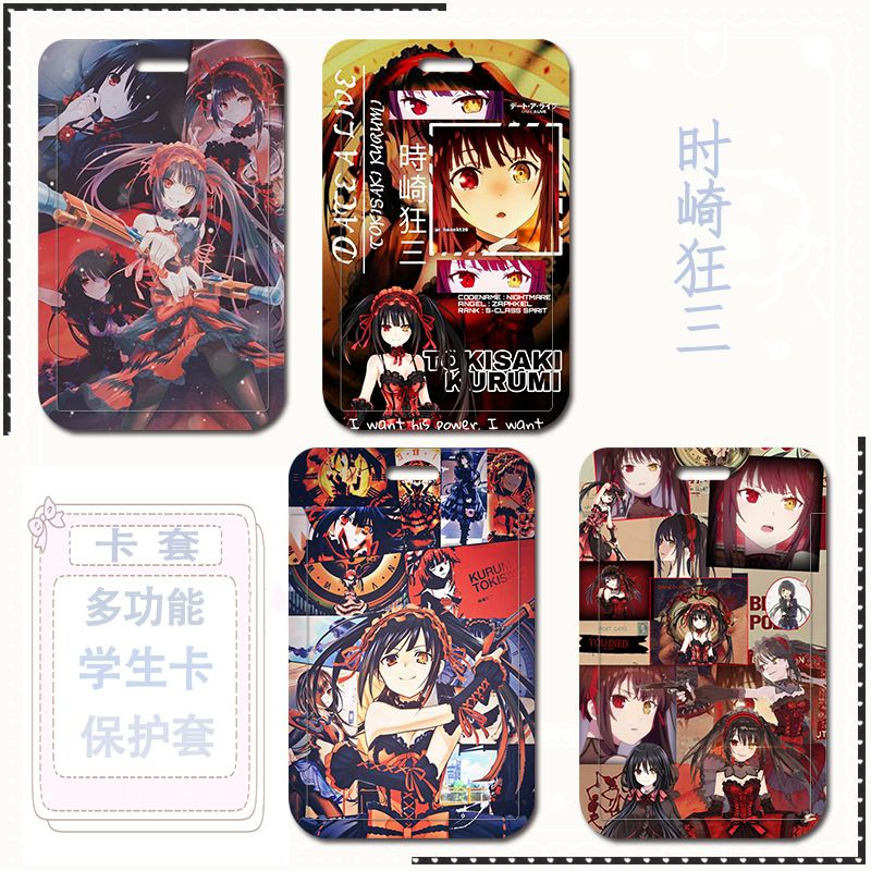Ốp Điện Thoại Họa Tiết Hoạt Hình Date A Live Tokisaki Kurumi DIY