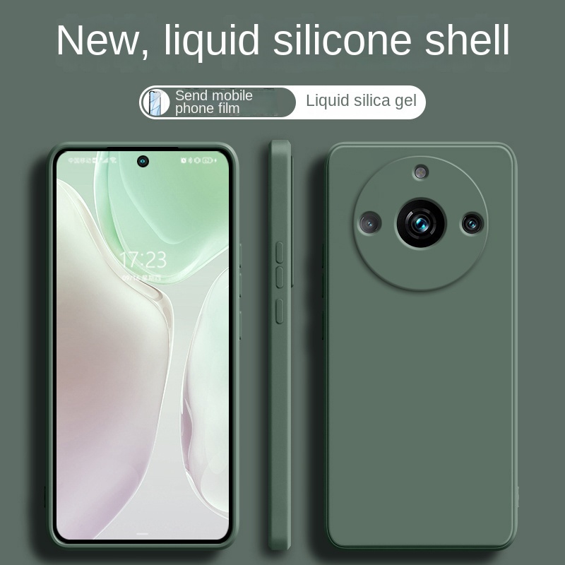 Ốp Điện Thoại Silicon Mềm Màu Kẹo Cho realme 11 Pro + Plus 5G 10T 10 Pro + Plus realme11 Pro