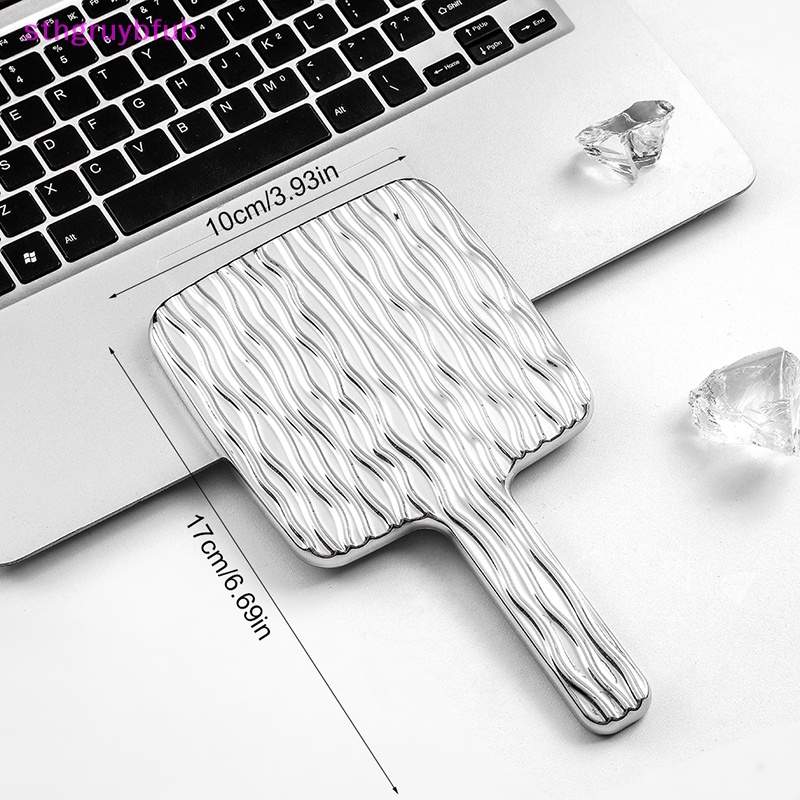 1 Gương Trang Điểm Cầm Tay Hình Vuông Lớn Dành Cho Nữ