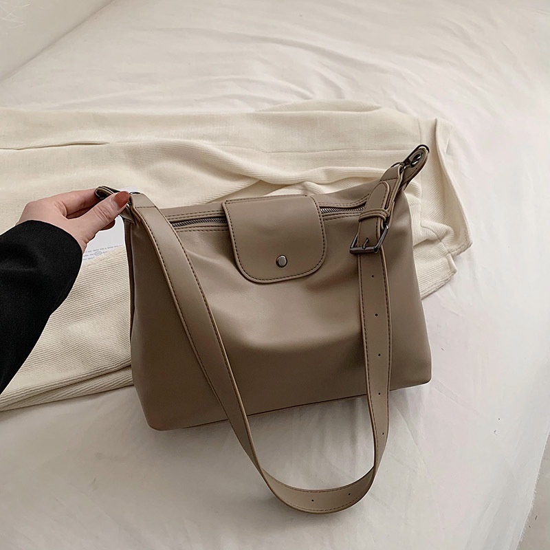 Túi Xách Cỡ Lớn Thiết Kế Mới Đơn Giản Thời Trang Theo Phong Cách Hàn Quốc