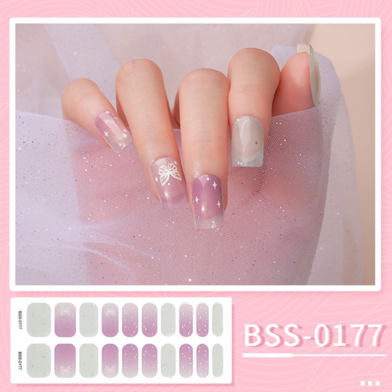 Sa Miếng Dán Trang Trí Móng Tay Hình Hoa Màu Đồng Dành Cho Nữ