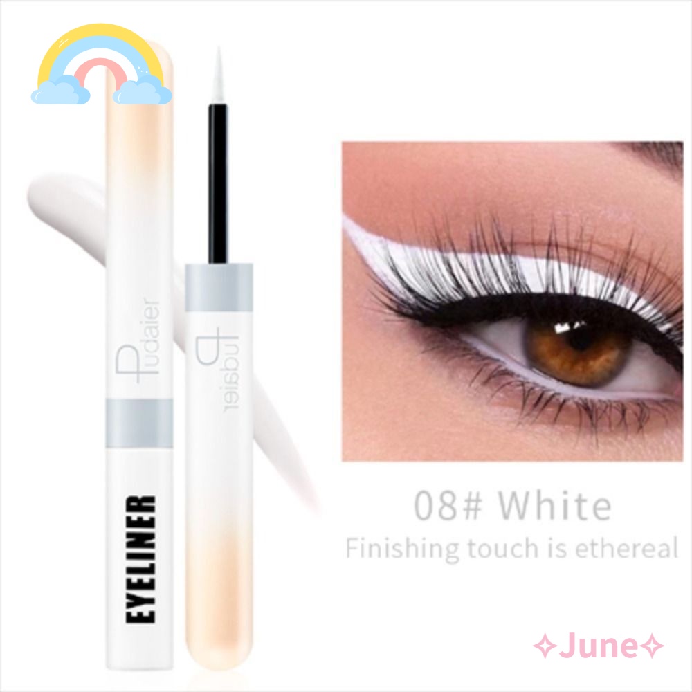 JUNE Bút Kẻ Mắt Dạng Lỏng Màu Siêu Mịn Chống Thấm Nước