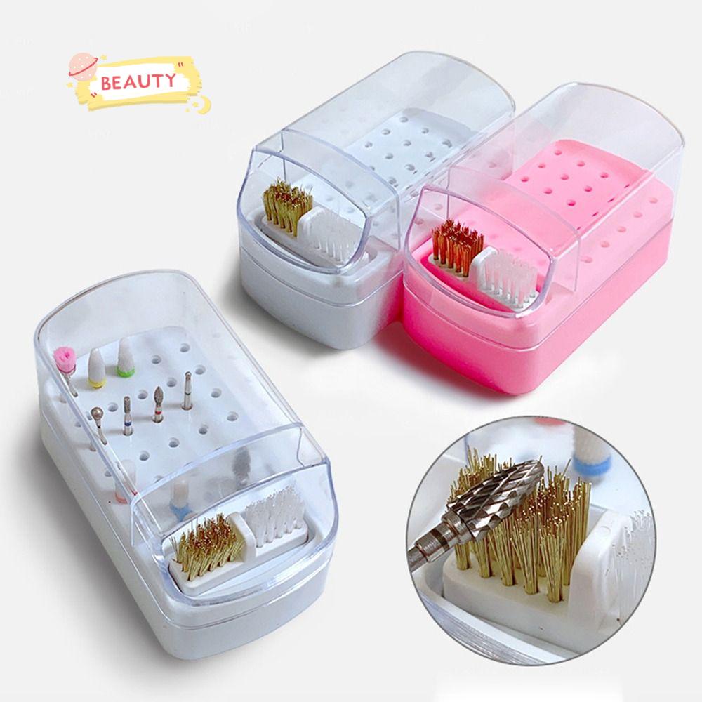 BEAUTY Giá Đỡ Mũi Khoan Móng Tay Di Động Tiện Lợi