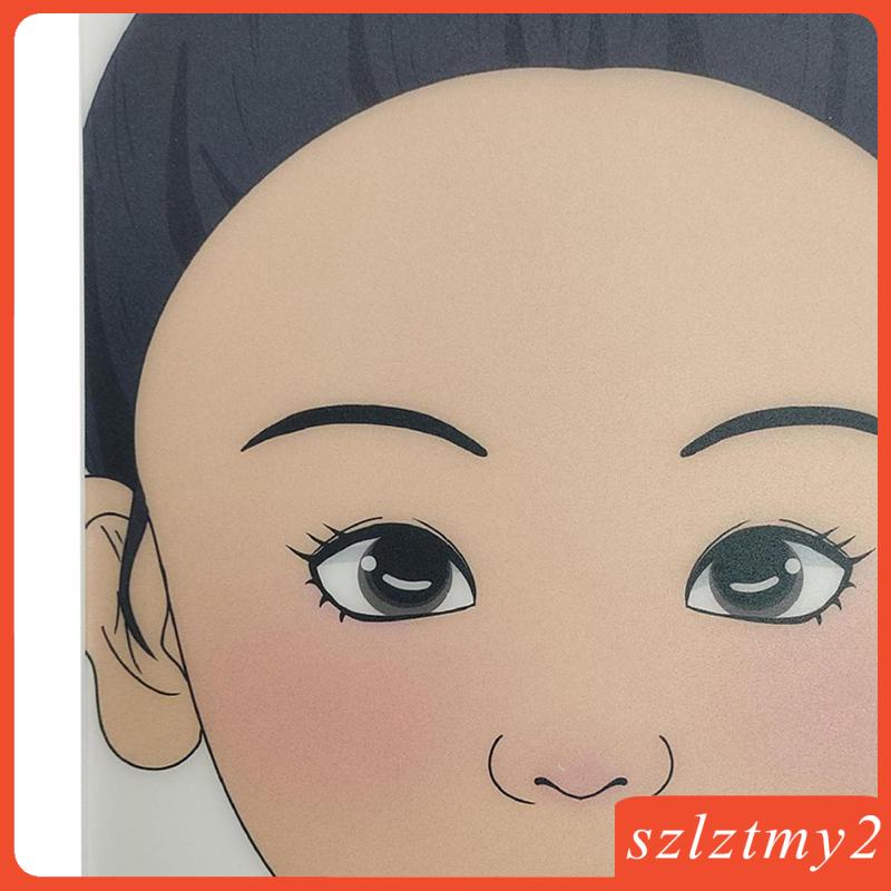 Khuôn Vẽ Trang Điểm Tiện Lợi Szlztmy2 Dành Cho Trẻ Em