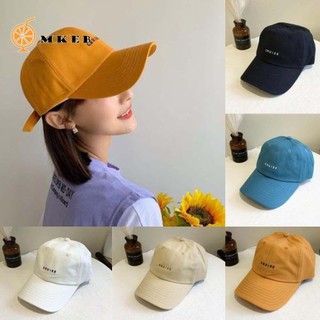 MKEB Mũ Lưỡi Trai Thêu Chữ Đơn Giản Phong Cách Hip Hop Thời Trang Hàn Quốc