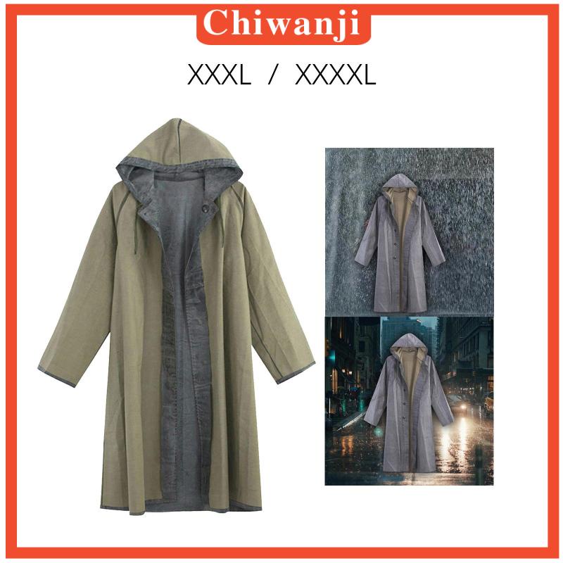 Áo Mưa Chống Thấm Nước Unisex Tiện Dụng Cho Hoạt Động Ngoài Trời