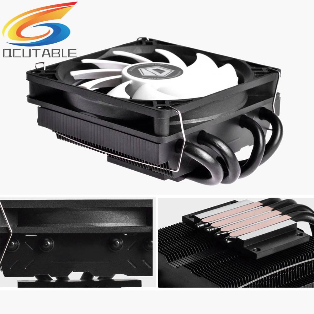 Quạt Tản Nhiệt CPU 4 Ống Dẫn Nhiệt 600-2500RPM 12V DC 60mm