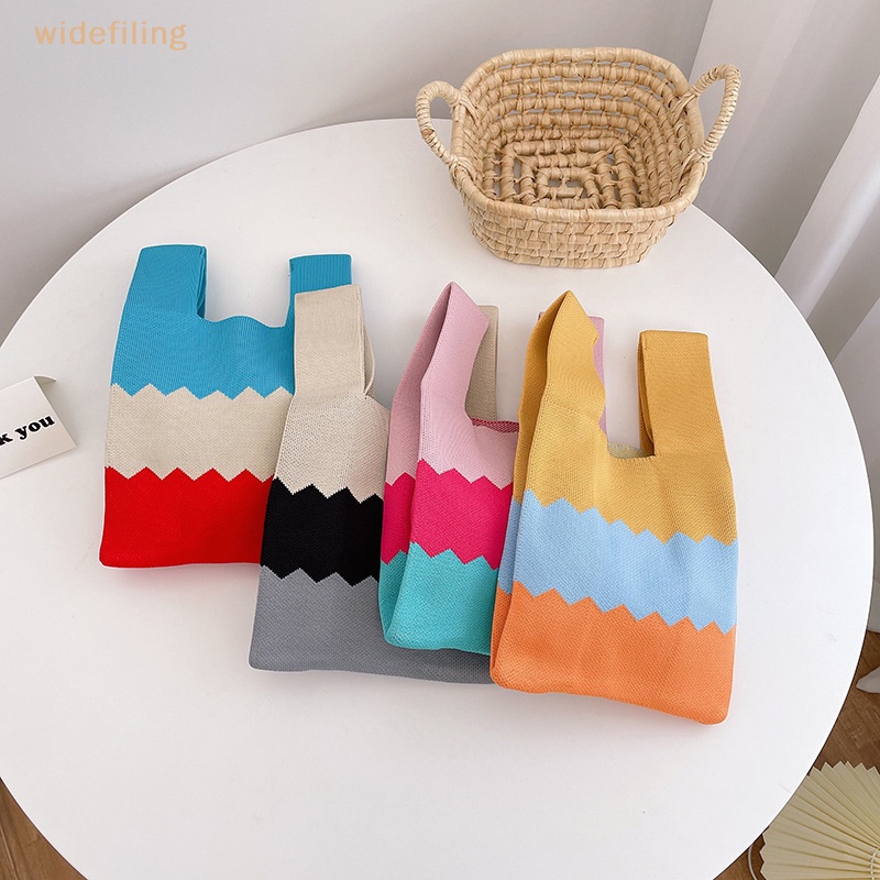 Túi Tote Đan Len Sức Chứa Lớn Thời Trang Sáng Tạo Cho Nữ