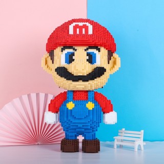 Đồ Chơi Lắp Ráp Mario 50CM Giảm Căng Thẳng