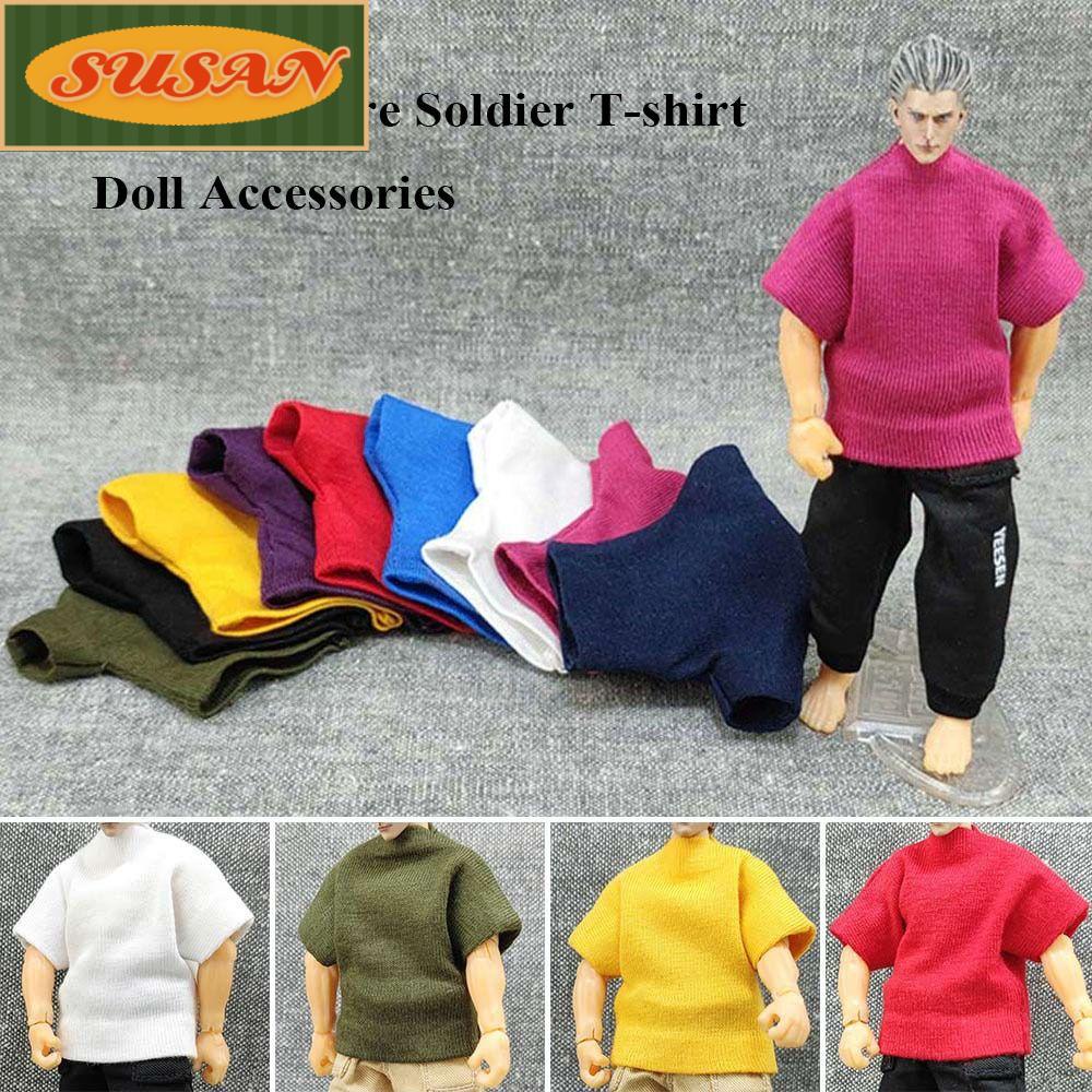 SUSANS Áo Sơ Mi Leo Núi Thời Trang Mới Cho Búp Bê Nam 1 / 6