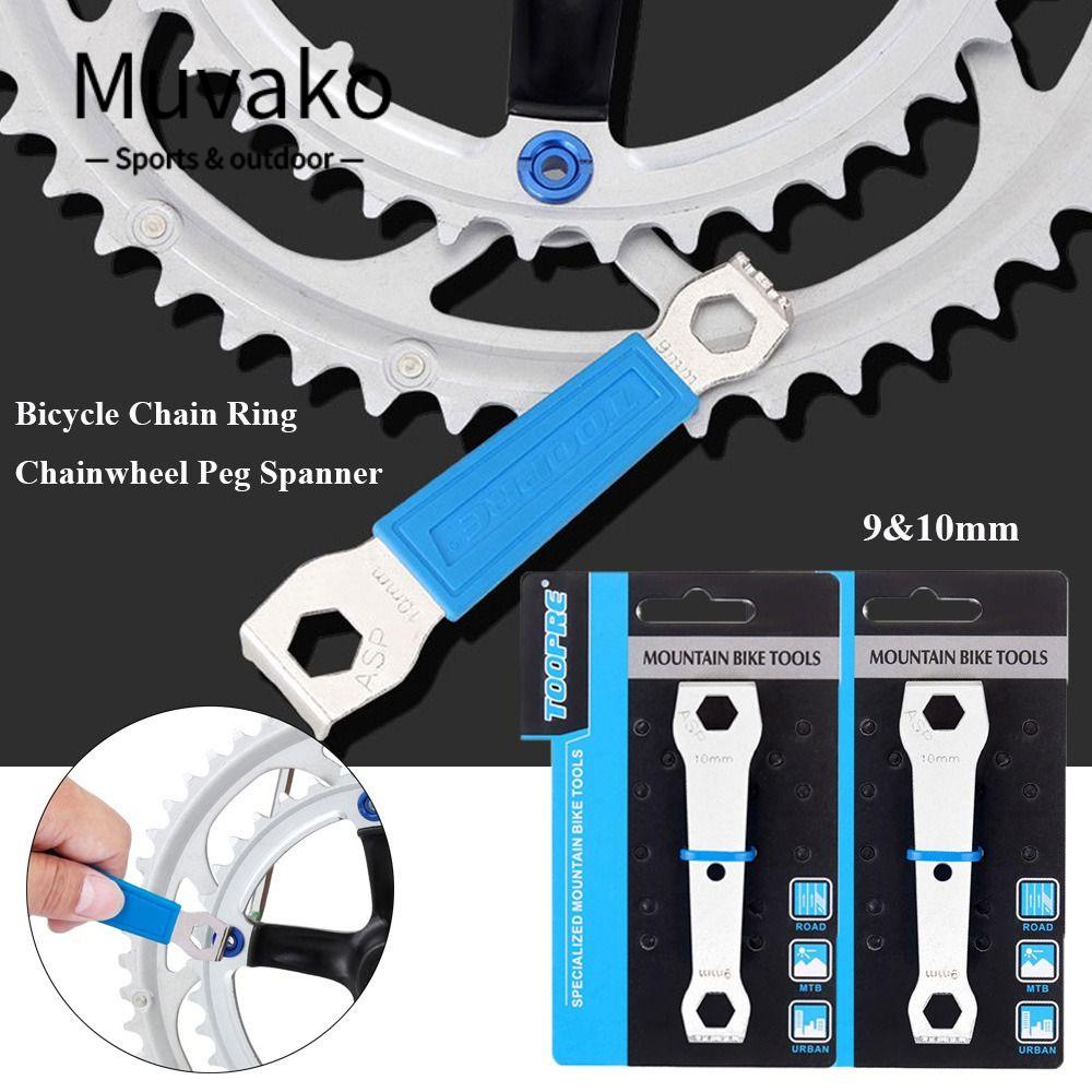 MUVAKO Đai Ốc Mavako 9 &amp; 10mm 2 Kiểu Cho Xe Đạp MTB