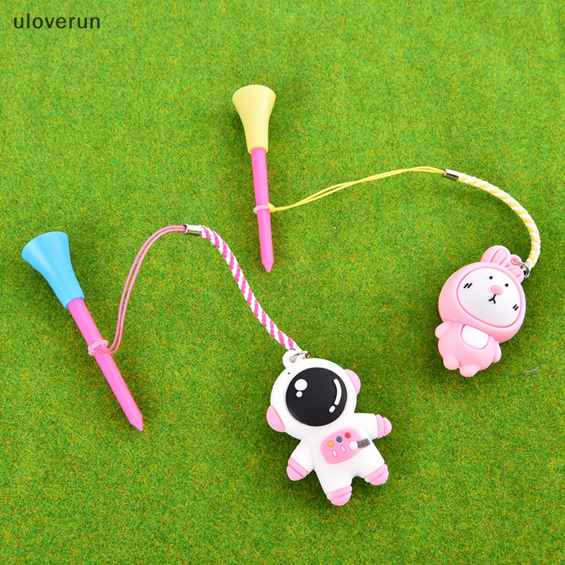 1 Phụ Kiện Giữ Bóng Golf Bằng Cao Su Họa Tiết Hoạt Hình Chống Mất Tiện Lợi