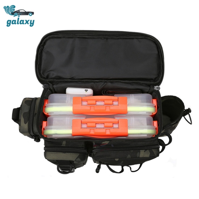 Túi Đựng Dụng Cụ Câu Cá Họa Tiết Rằn Ri Trọng Lượng Nhẹ