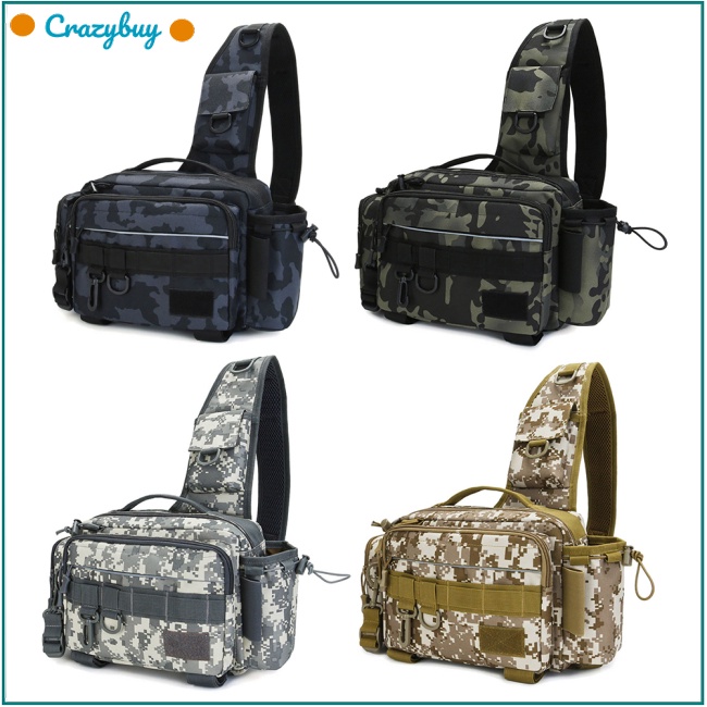 Cr Túi Đựng Dụng Cụ Câu Cá Đa Năng Sức Chứa Lớn Tiện Dụng