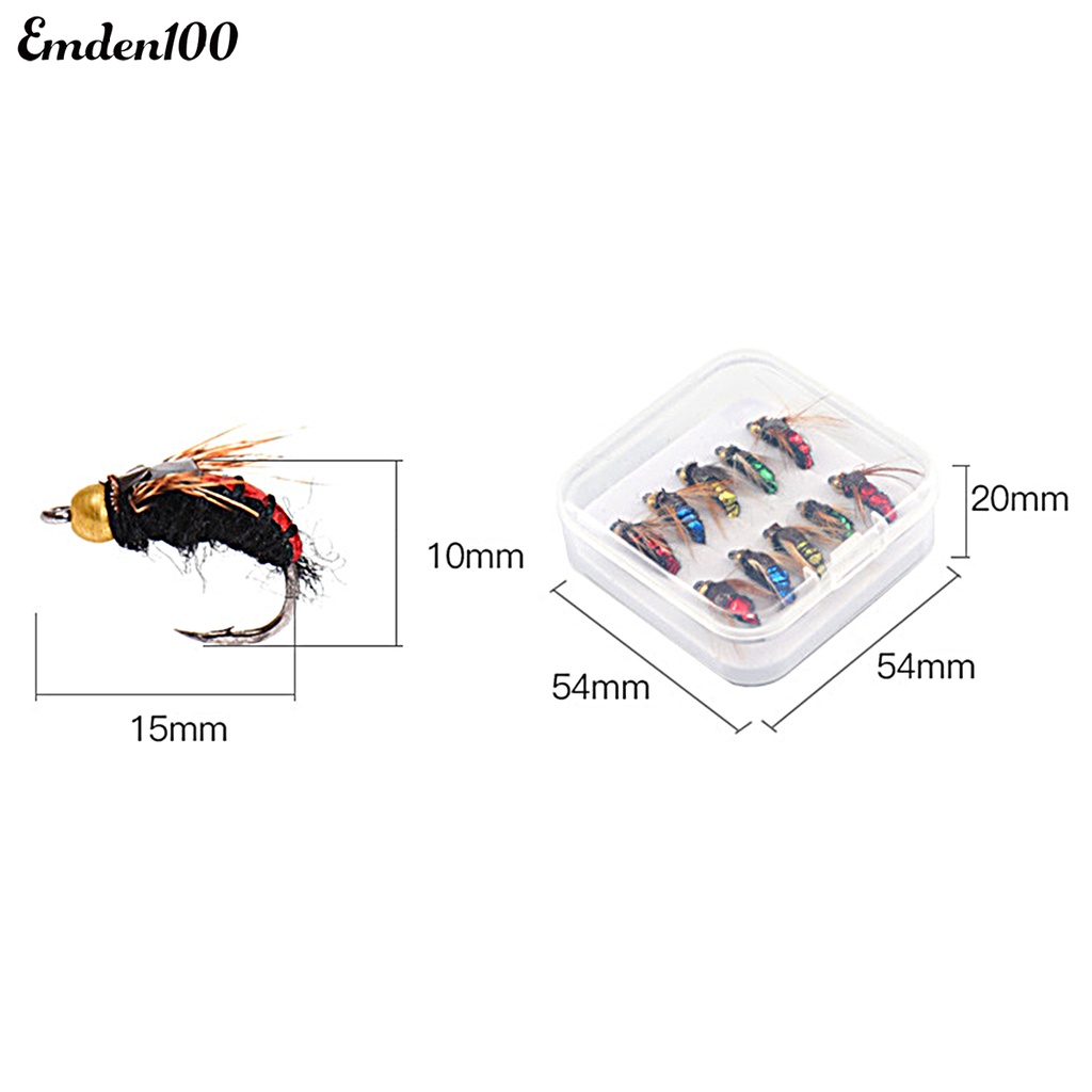 Bộ 5 / 10 Mồi Giả Câu Cá Chất Lượng Cao