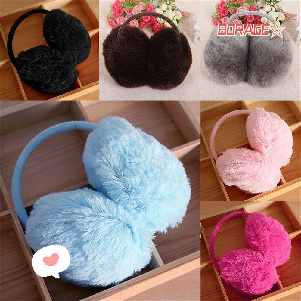 BORAG Bông Chụp Tai Giữ Ấm Mềm Mại Cho Nữ