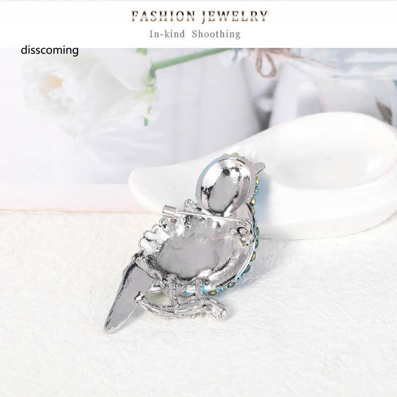 Áo Thun Tay Ngắn In Chữ SL| Trâm Cài Áo Hình Chú Chim Hoạt Hình Đính Đá Nhiều Màu Sắc