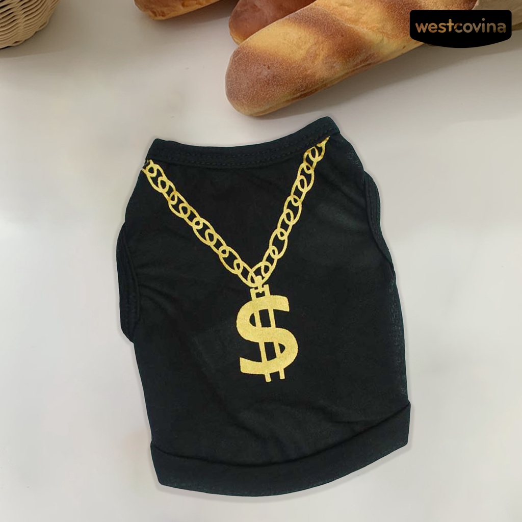 [COD]♞Áo Thun Không Tay Mềm Mại Thoải Mái Dành Cho Cún Cưng