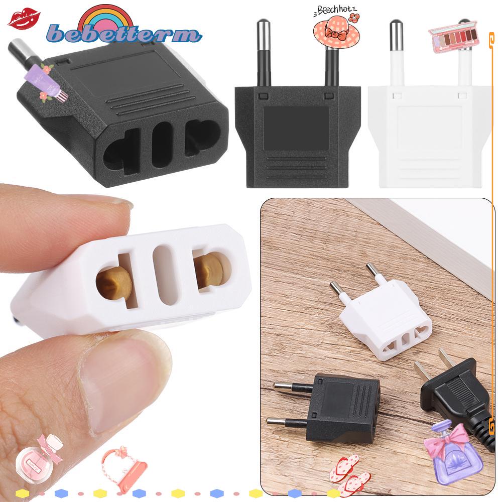 BEBETTERM 1 Phích Cắm Chuyển Đổi EU 4.0 / 4.8mm Nhật Bản, Trung Quốc Sang EU AC