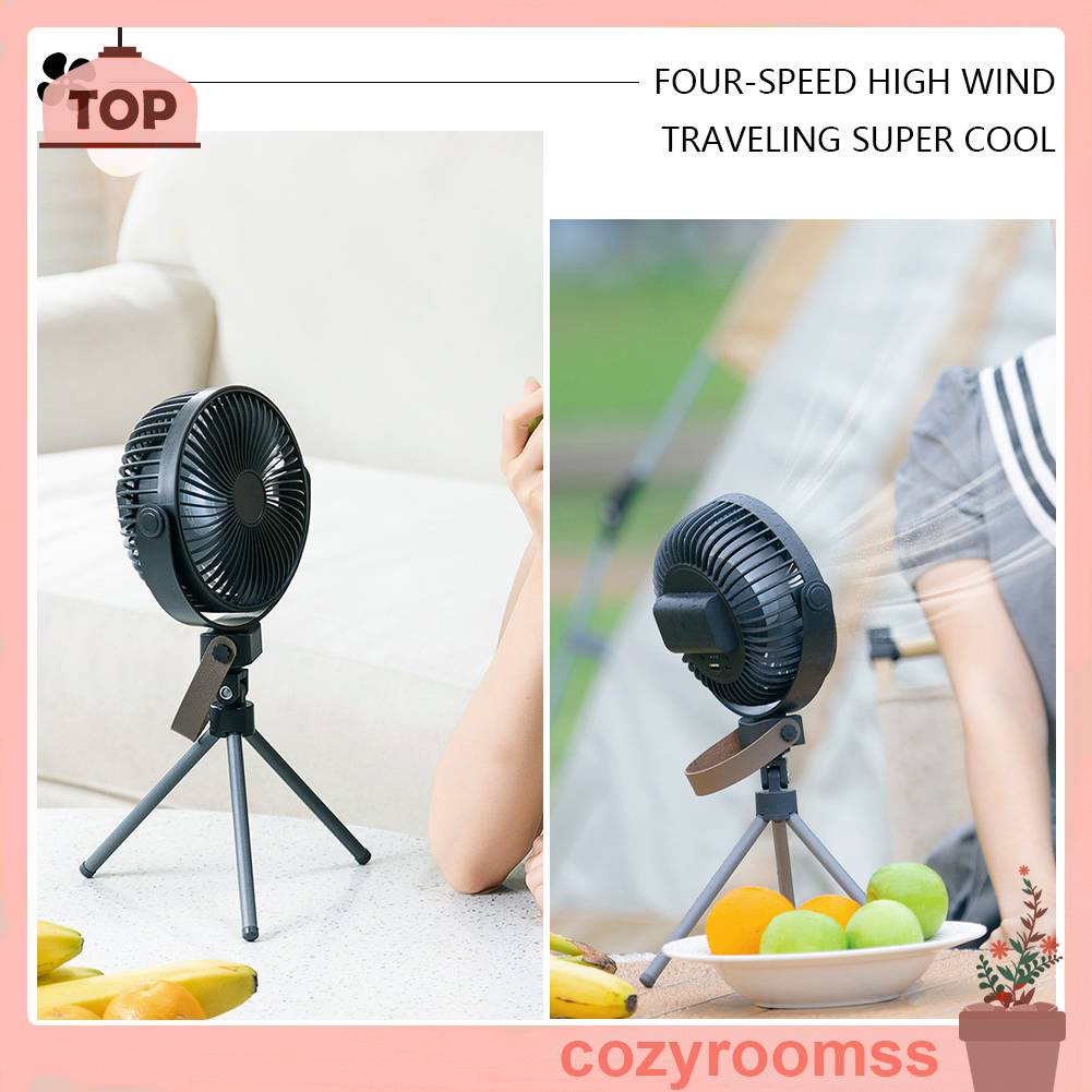 Quạt Thổi Khí 4800mAh Di Động Tiện Dụng Cho Tiệc Nướng BBQ / Cắm Trại