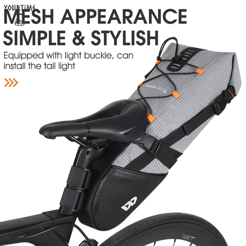Túi Đựng Đồ Gắn Yên Sau Xe Đạp Dung Tích 10L Tiện Dụng