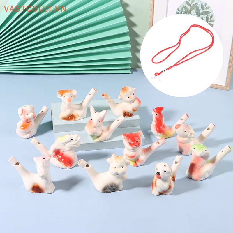 Còi Thổi Bằng Gốm Sứ Hình Chú Chim Dễ Thương Dùng Trong Đội VASTJI