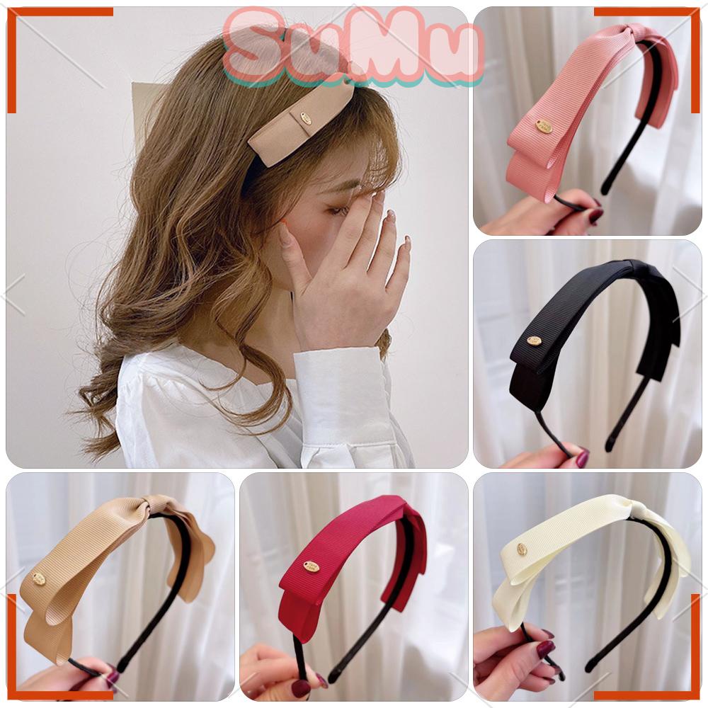 SUMU Băng Đô Cài Tóc Phong Cách Vintage Ngọt Ngào Cho Nữ