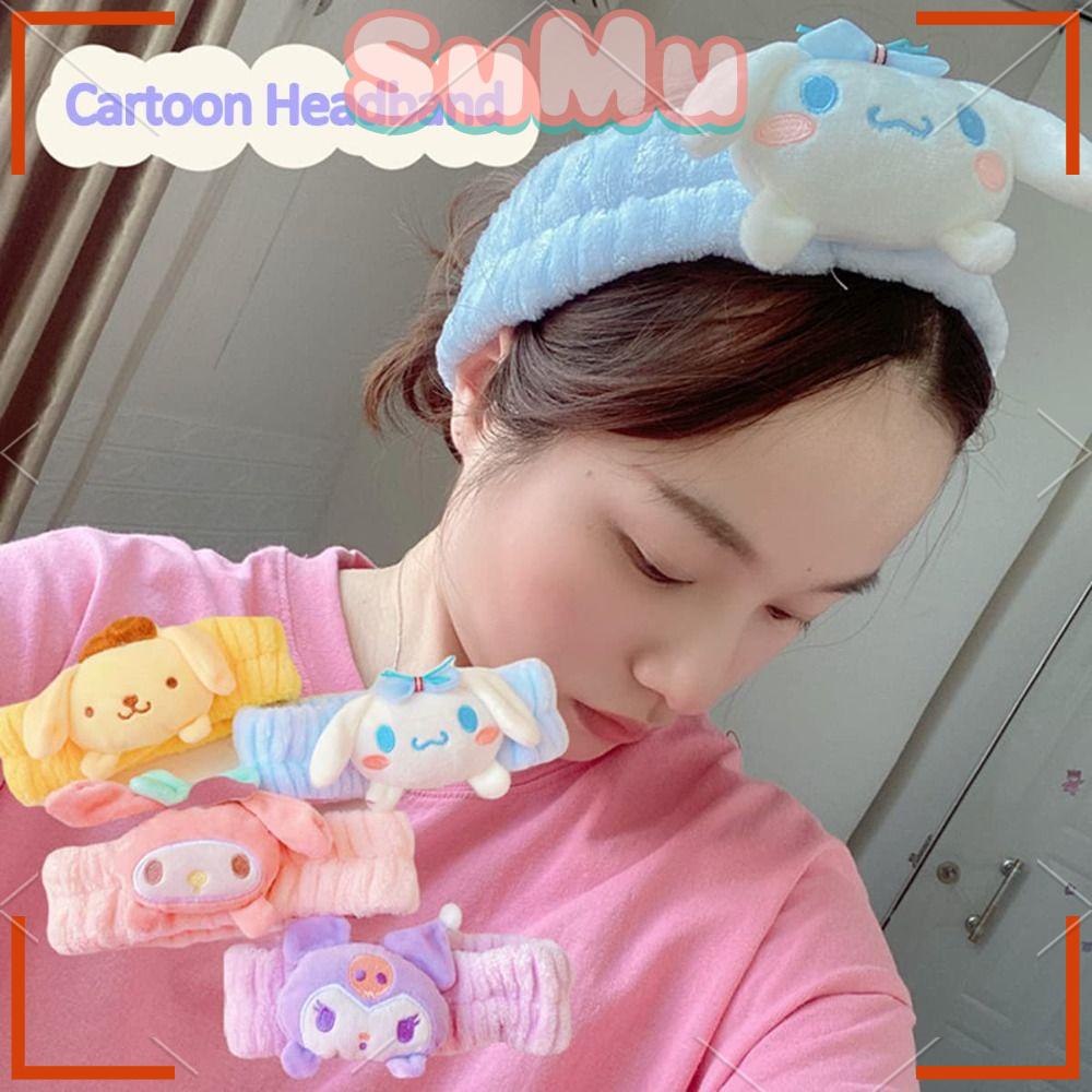 SUMU Băng Đô Mềm Mại Co Giãn Dùng Để Trang Điểm / Tập Yoga