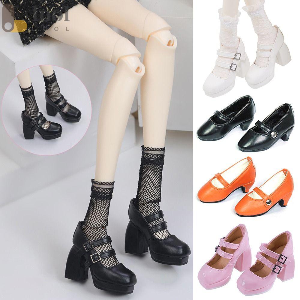 LUOL Giày Da PU Thời Trang Cho Búp Bê BJD 7.5 * 2.7 * 3.5cm / 7 * 2.5cm