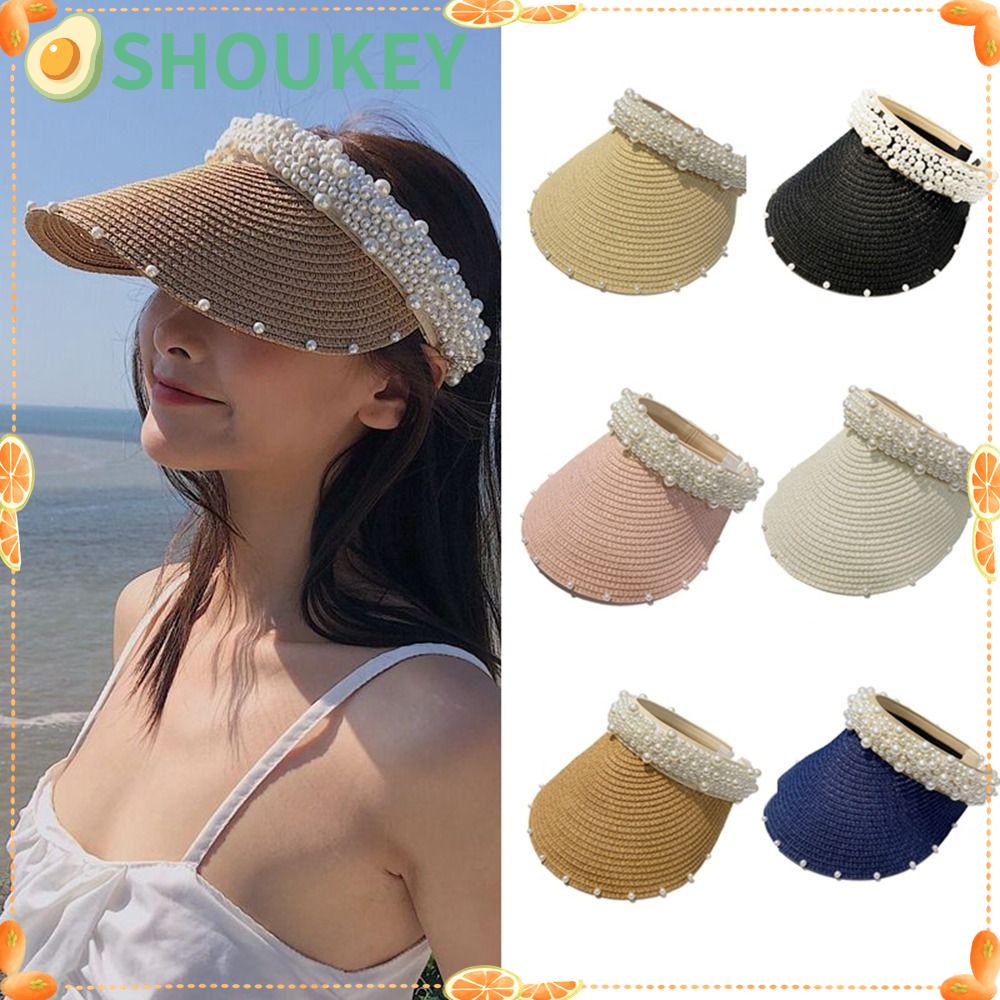 SHOUKEY Mũ Lưỡi Trai Nửa Đầu Chống Nắng Thời Trang Mùa Hè Cho Nữ