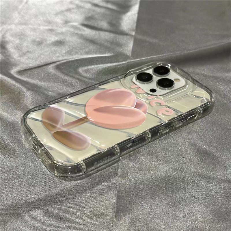 Ốp Điện Thoại Họa Tiết Hoa Xinh Xắn Cho iPhone14promax 8plus 14Promax111312Ốp Điện Thoại Mềm Trong Suốt In Chữ Tiếng Anh IV4D Cá Tính Cho Apple xr / /ins7