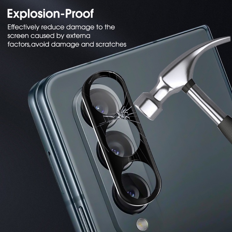 Miếng Dán Cường Lực Bảo Vệ Ống Kính Máy Ảnh HD Cho Samsung Galaxy Z Fold 5