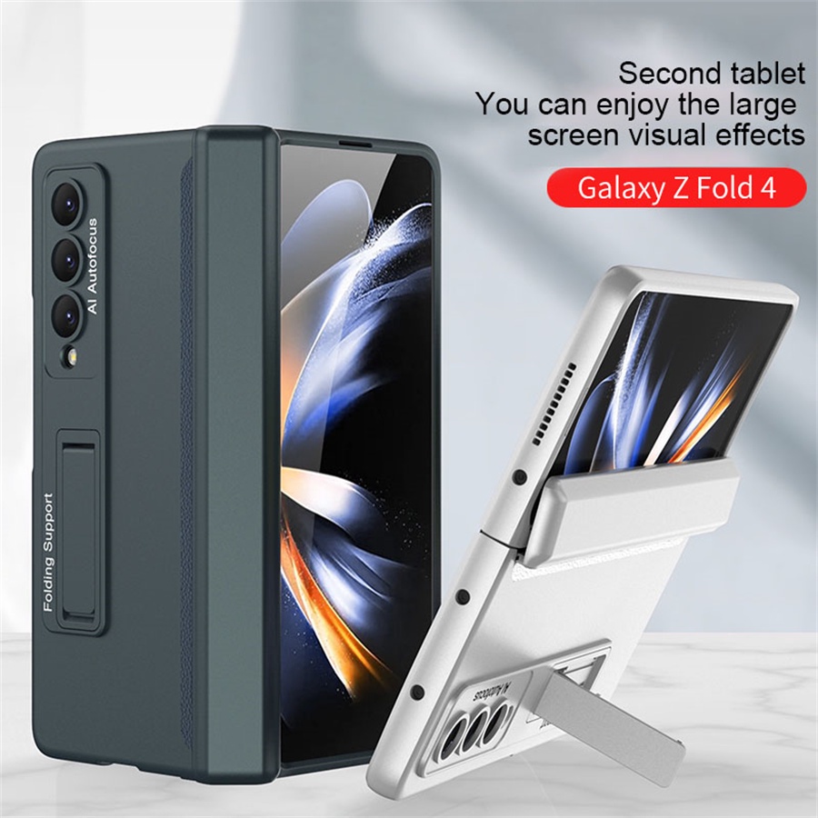 Bao Da Điện Thoại Từ Tính Bằng Nhựa Cứng Cho samsung galaxy z fold 4 Ốp