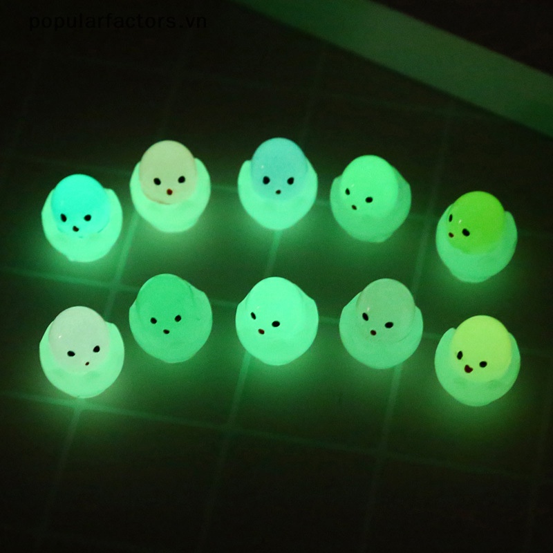[Phổ Biến] Set 2 Phụ Kiện Làm Móc Khóa / Điện Thoại / Trang Trí Hình Trứng Gà Mini Diy Bằng Gel Resin Dạ Quang