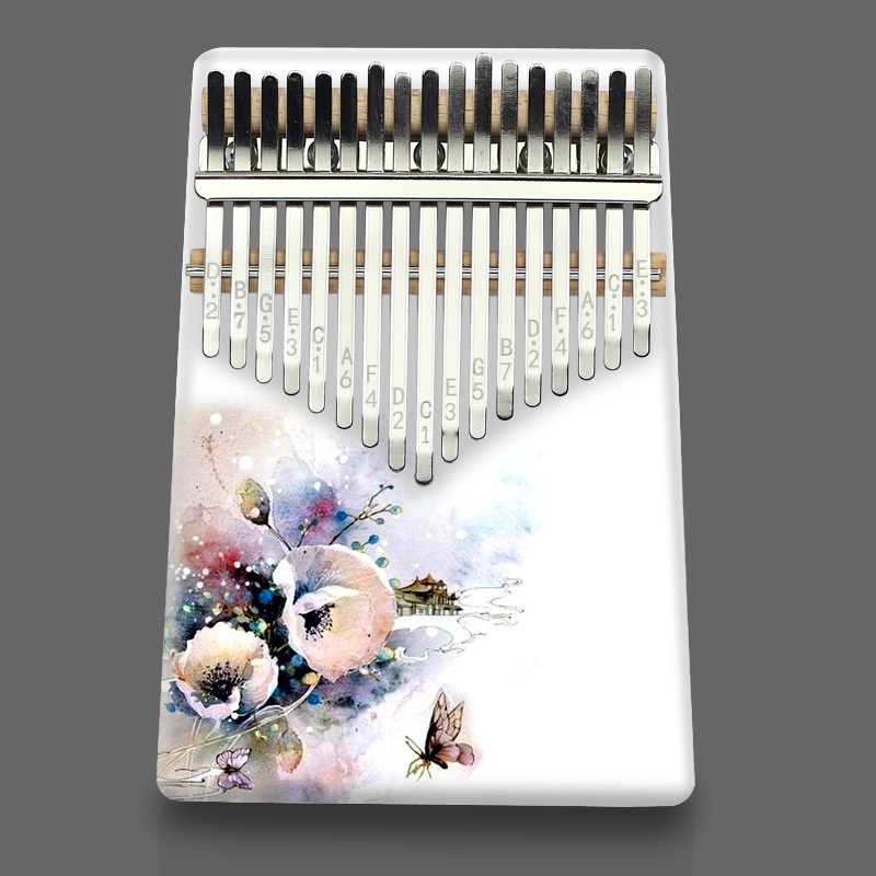 Đàn Kalimba 17 Phím Nhiều Màu Sắc Dành Cho Người Mới Bắt Đầu