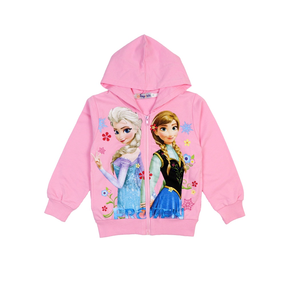 Áo Khoác Hóa Trang Công Chúa Elsa / Giáng Sinh / Halloween Bằng Cotton Tay Dài Thời Trang Cho Bé Gái 3-8 Tuổi