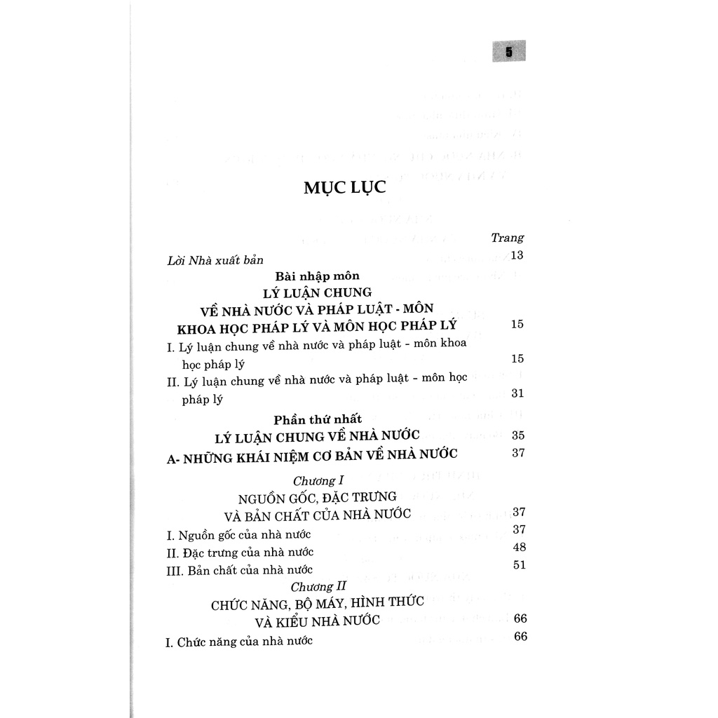 Sách Giáo Trình Lý Luận Chung Về Nhà Nước Và Pháp Luật