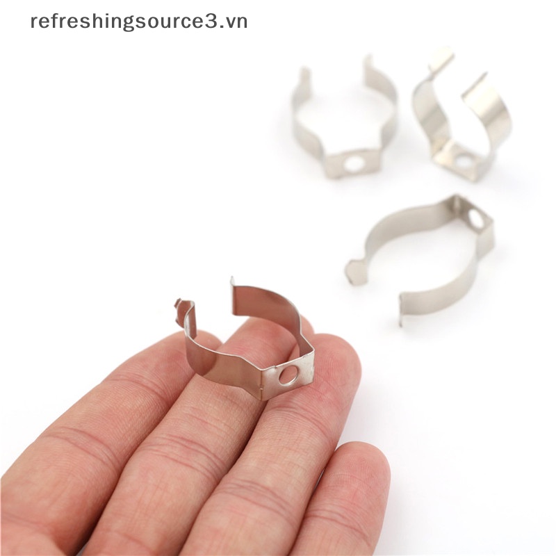 Bộ 4 Giá Đỡ Đèn Ống T8 Màu Bạc Dạ Quang 3.vn