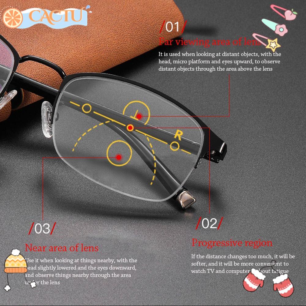 CACTU Kính Đọc Sách Chống Ánh Sáng Xanh Thiết Kế Đơn Giản Cho Cả Nam Và Nữ