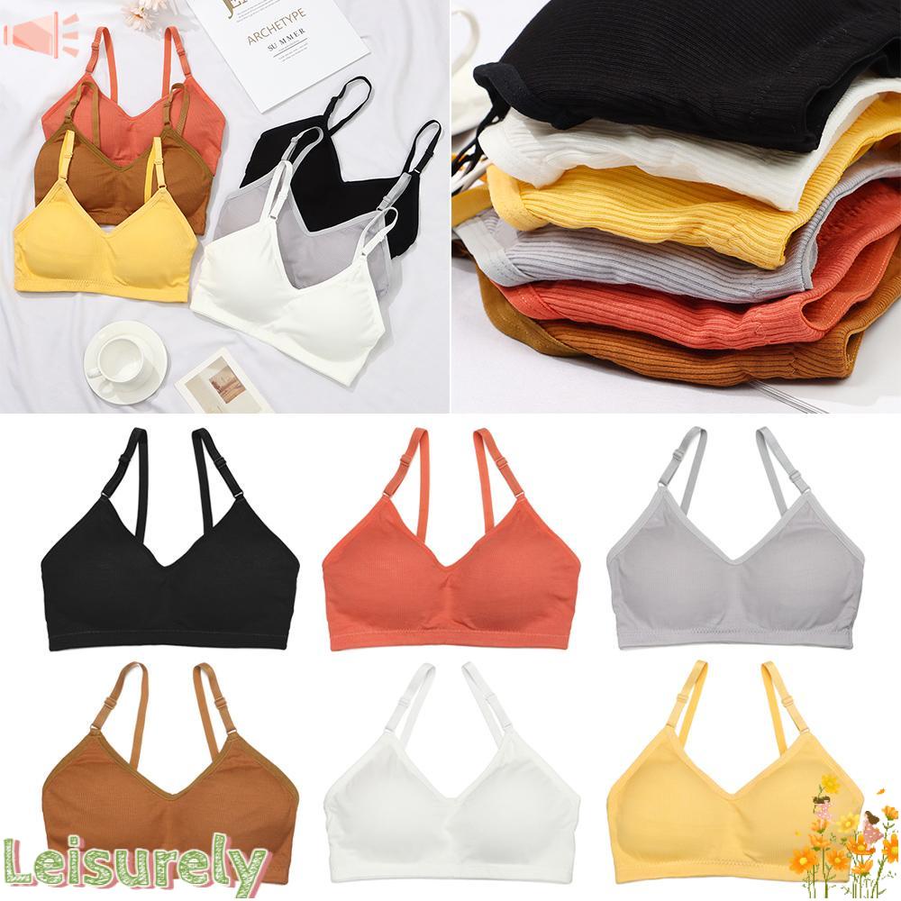 LEILY Áo Ngực Không Đường May Cúp Lớn Có Dây Điều Chỉnh Lưng Thời Trang Cho Nữ