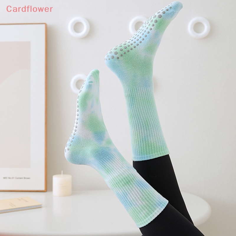 Vớ Tập Yoga / Pilates / Thể Thao Nhuộm Màu Chống Trượt Mới Cho Nữ